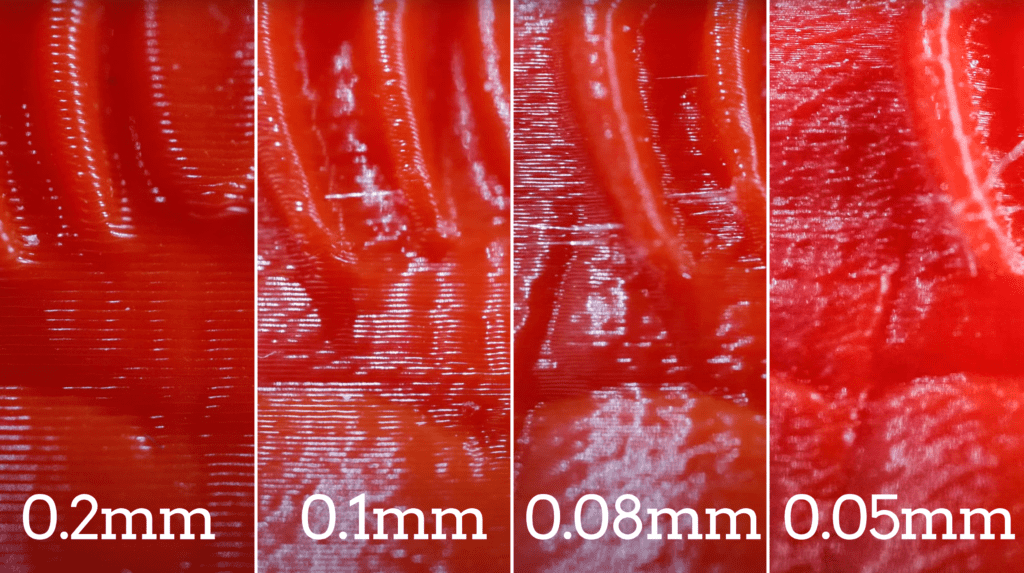 Layer lines printare 3D FDM